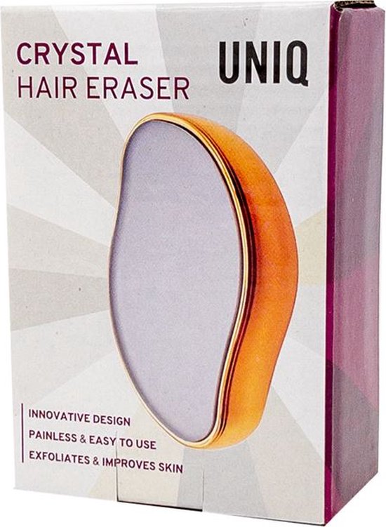 UNIQ Crystal Hair Eraser Epilator met kristal voor pijnloze ontharing