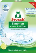 Frosch Tablettes pour lave-vaisselle Citroen - 3x70 pièces - Pack économique - Citron vert Classic