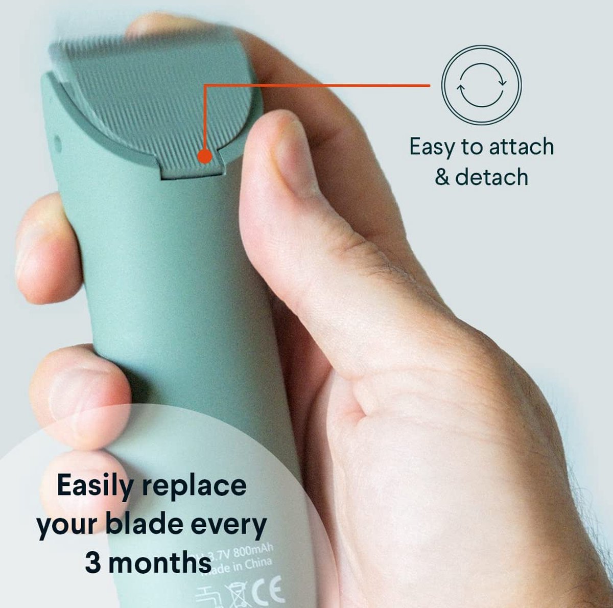 Meridian Trimmer Vervangend Mes Sage Keramisch Mes voor Elektrische