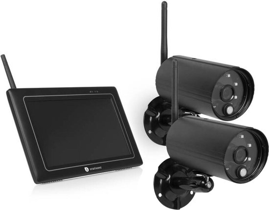 Camerasysteem - 7 touchscreen monitor met 2 cameras