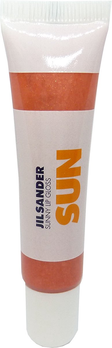 Jil Sander SUN Sunny Lip Gloss Crème Lippen Kleur Make Up Tube 15ml - 2 Orange Malaga
