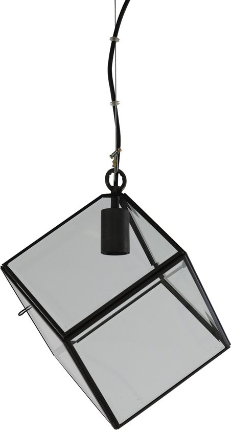 Light & Living Hanglamp Xavi - 20cm - Mat Zwart