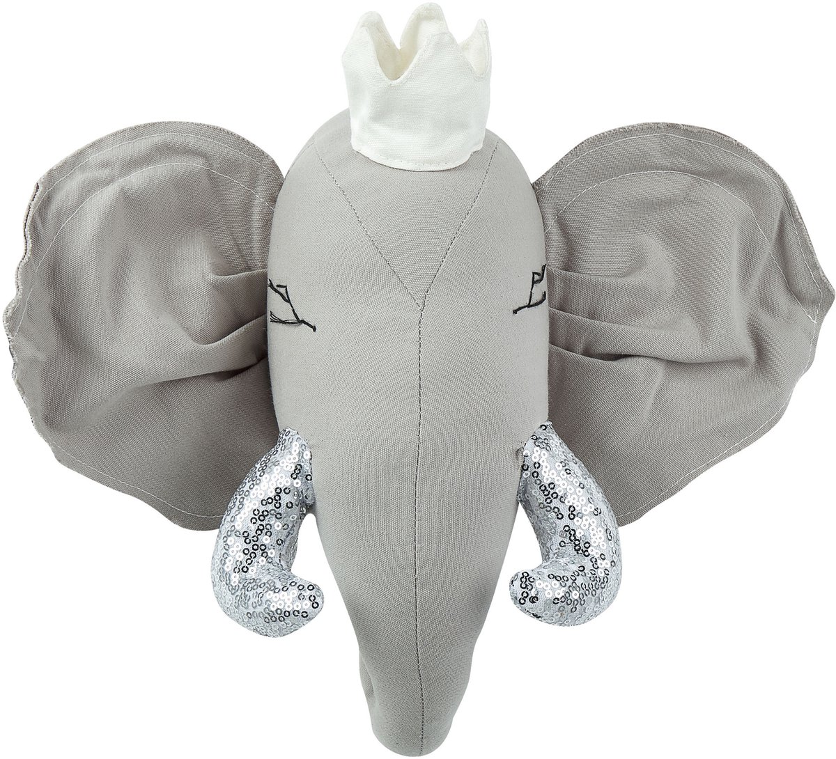 TANTOR - Wanddecoratie - Gebroken wit - Katoen