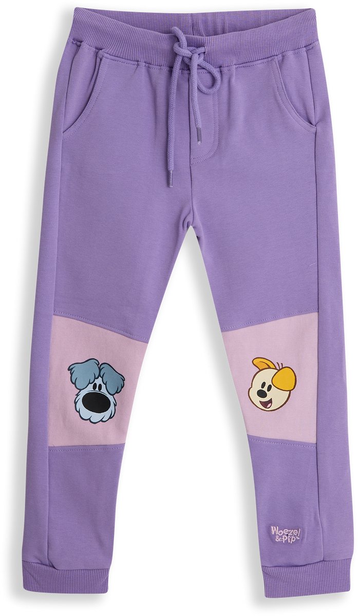 Woezel & Pip Broek Meisjes - Purple - Maat 86/92