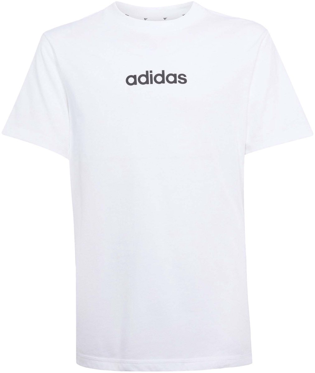 T-Shirt Adidas Sport J Lin Tee 160 Fashion Wear Kinderen Zwart