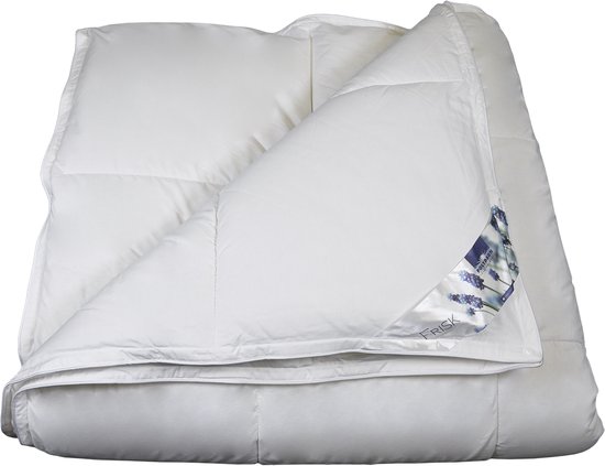 Polydaun FRISK dekbed - 4-seizoenen - gerecyclede Isocraft® vulling - 100% fijne katoenen tijk - 240x200 cm