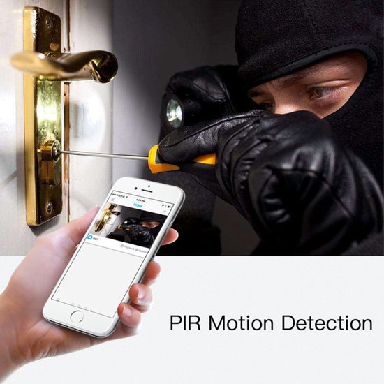 Video deurbel met camera - Deurbel met beeld - Slimme deurbel - Draadloze video deurbel - Beveiliging huis - Deurbel met app - WiFi deurbel - Nachtzicht - Tweeweg audio - Beveiligingscamera voordeur - Voor smartphone en tablet van Homease — afbeelding 5