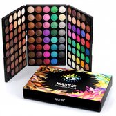 Maquillage NAXSIR, palette de fards à paupières 120 couleurs, maquillage de scène, cosplay, nacré, fard à paupières multicolore, pour débutants et professionnels