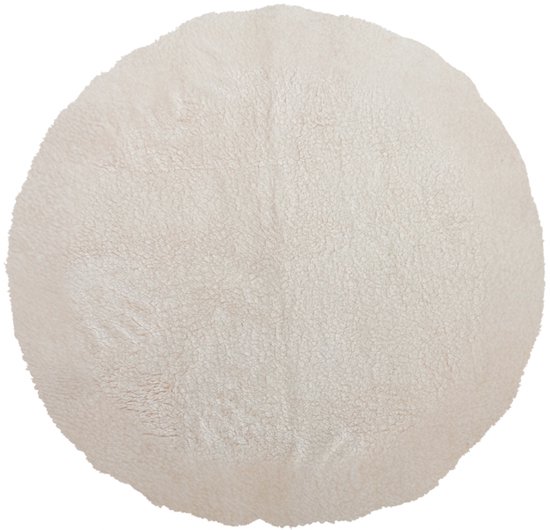 Boxkleedhoes Teddy met Rits Ø90 cm rond