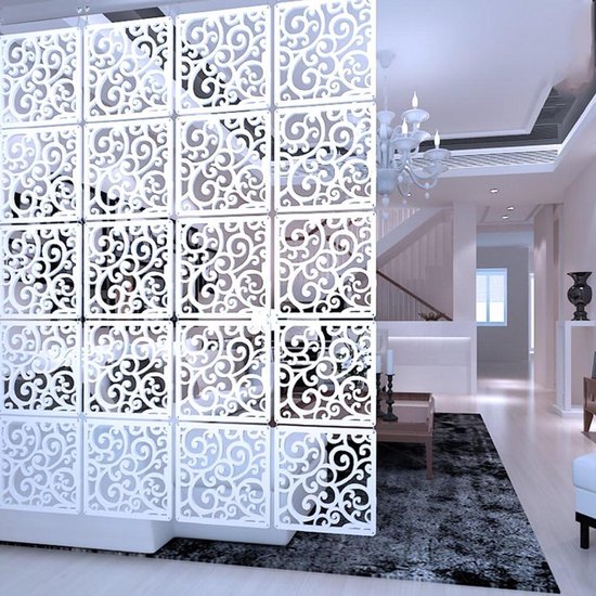 24 stuks ruimteverdelers om op te hangen, woonkamer, eetkamer, werkkamer, hotel, bar, decoratie