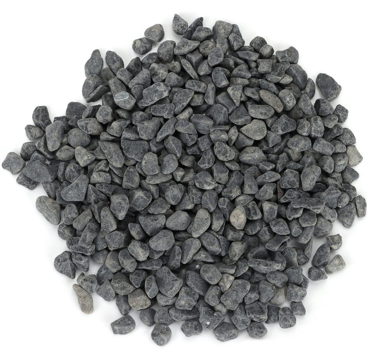 Belle Vous Galets Naturels Décoratifs Gris 3,4 Kg - Mini Pierres Assorties Pour Aquarium, Vases, Pots Et Jardin