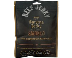 Beef Jerky Smoked BBQ – 100% Rundvlees – Hoog in Eiwit – Glutenvrije Proteïne Snack – 50g