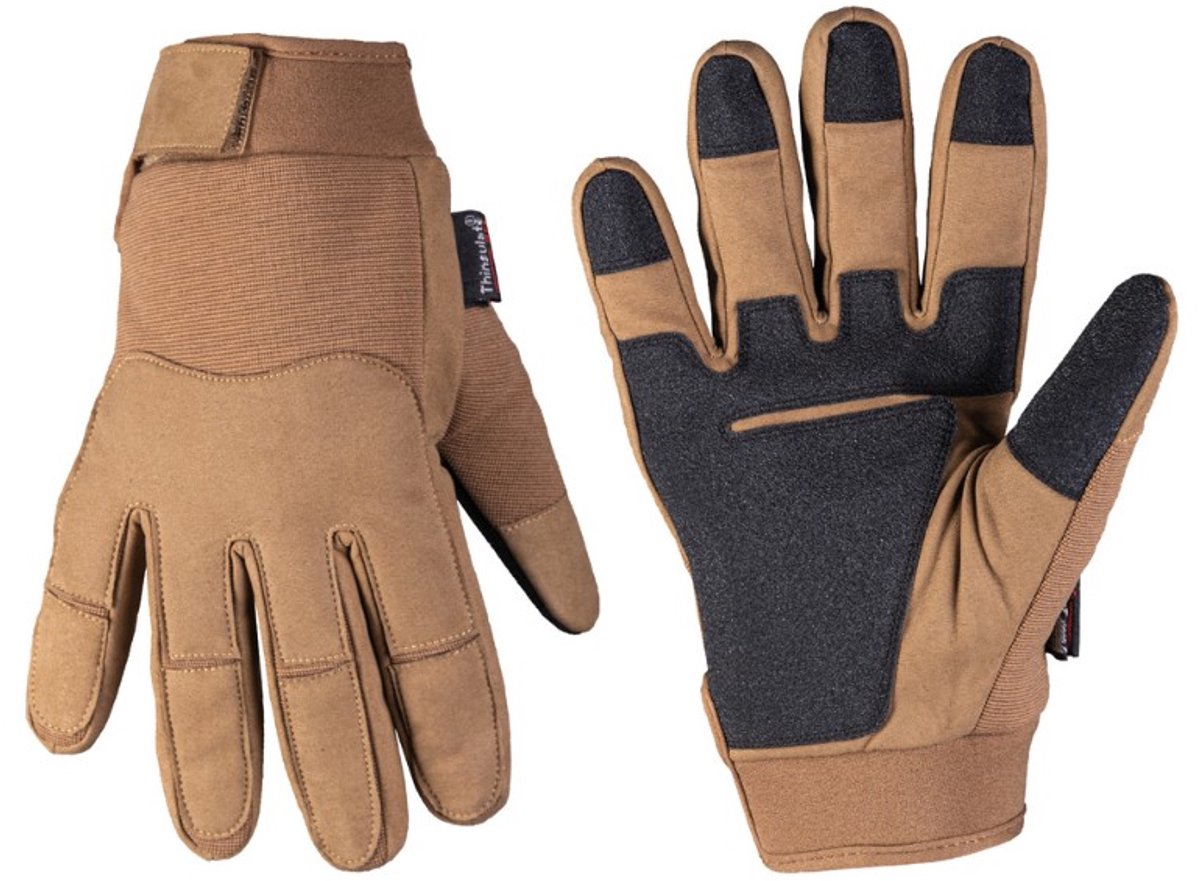 Mil-Tec Tactische handschoenen Cold Weather Thinsulate voering Dark Coyote
