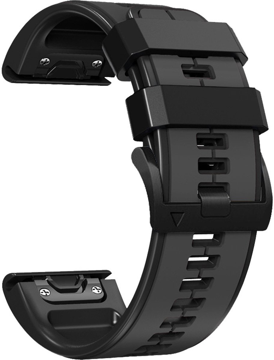 26 mm siliconen polsband Geschikt voor Garmin Fenix 6X/Fenix7X/7X pro, COROS
