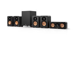 Teufel ULTIMA 20 Surround 5.1 home cinema set met subwoofer, Kevlar middentoner met faseplug, Grote 25 mm tweeter met waveguide-technologie- zwart