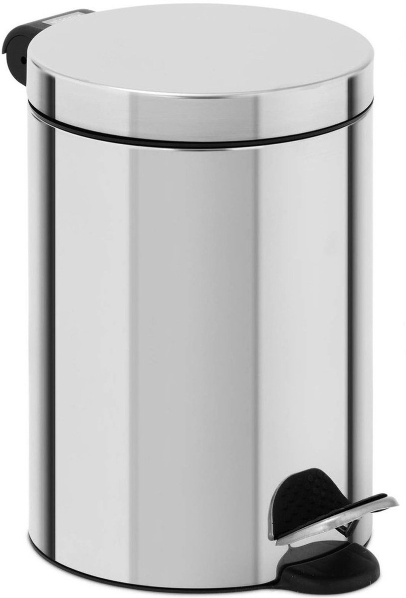 Goedkoopste Pedaalemmer 3L – RVS – Prullenbak - Vuilnisbak - Afvalemmer - Afvalbak - Perfect voor Toilet, Badkamer, Keuken of Kantoor