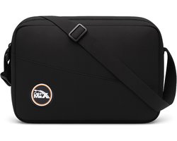 CabinMax Rio Reistas - Ryanair Handbagage 20L – Weekendtas – Compact Schoudertas - 40x25x20 cm – Lichtgewicht – Zwart
