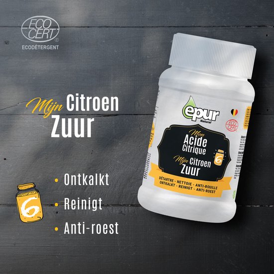 Epur Citroenzuur 400 gr - Prijs per stuk