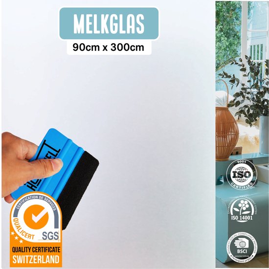 Homewell Raamfolie HR++ 90x300cm – Melk