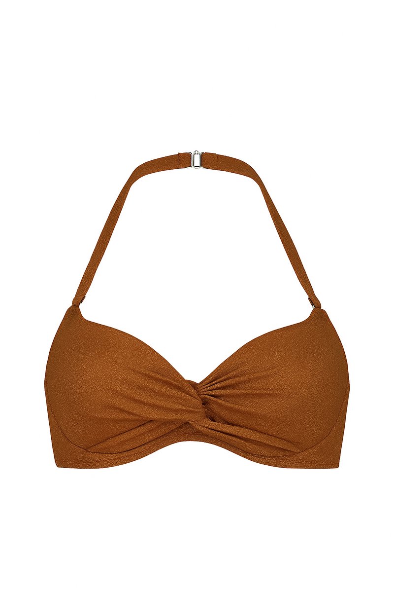 Beachlife Bikinitop - Shaping Spice Shimmer