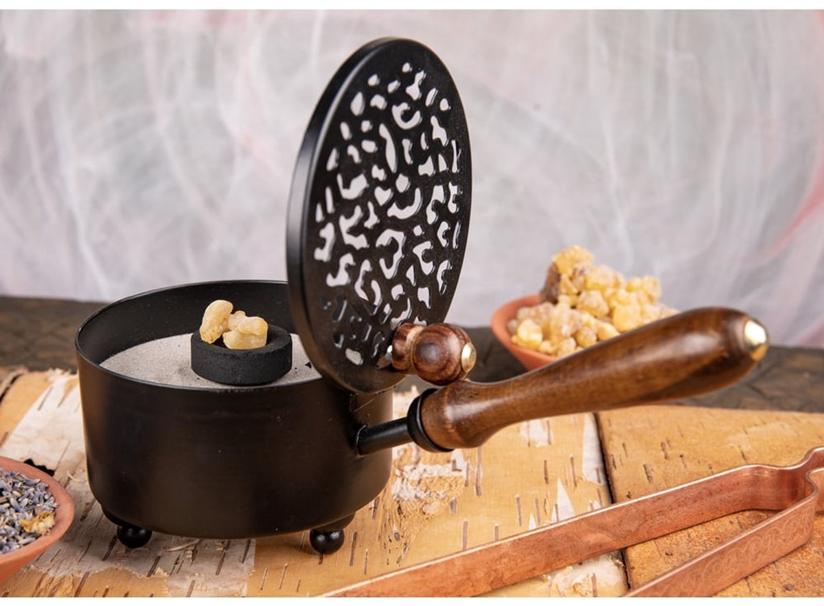 Wierookbrander Deva met handvat