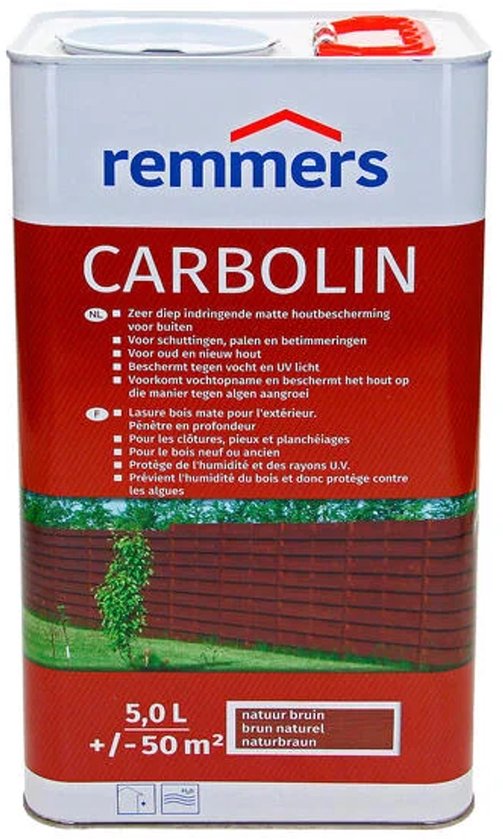 Remmers Carbolin Bruin 5 liter