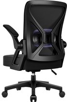 Bol.com Hiaonyx Bureaustoel-Ergonomische bureaustoel-bureaustoelen voor volwassenen-Opklapbare armleuningen-Lendensteun-Verdikt ... aanbieding