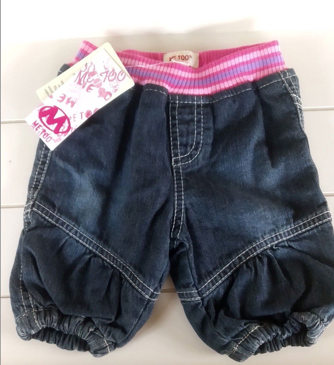 Me Too baby denim pants Nips with lining maat 56
