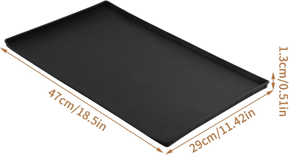 Ibenzoa® Siliconen Onderlegger Koffiezetapparaat - Antislip, Waterdicht, 47x29cm