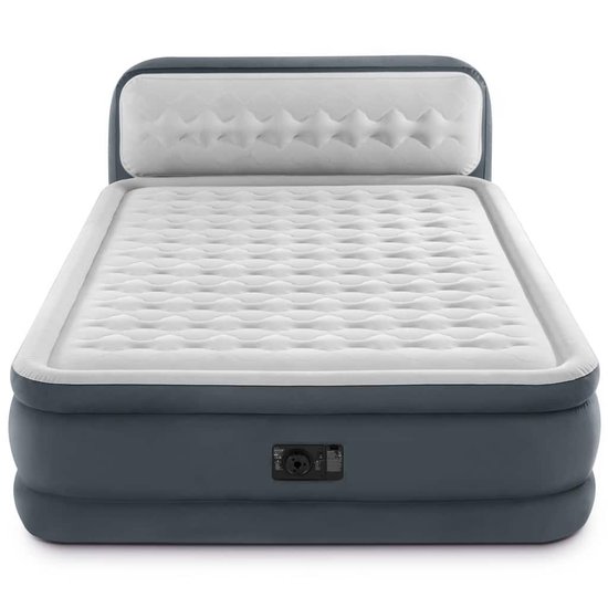 Intex Luchtbed Ultra Plush Headboard met ingebouwde pomp 64448