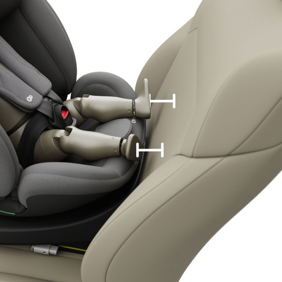 Kinderkraft ENDURA SAFE Autostoel - 40–150 cm - Groep 0+/1/2/3 - Met Isofix - Beige van Merkloos — afbeelding 3