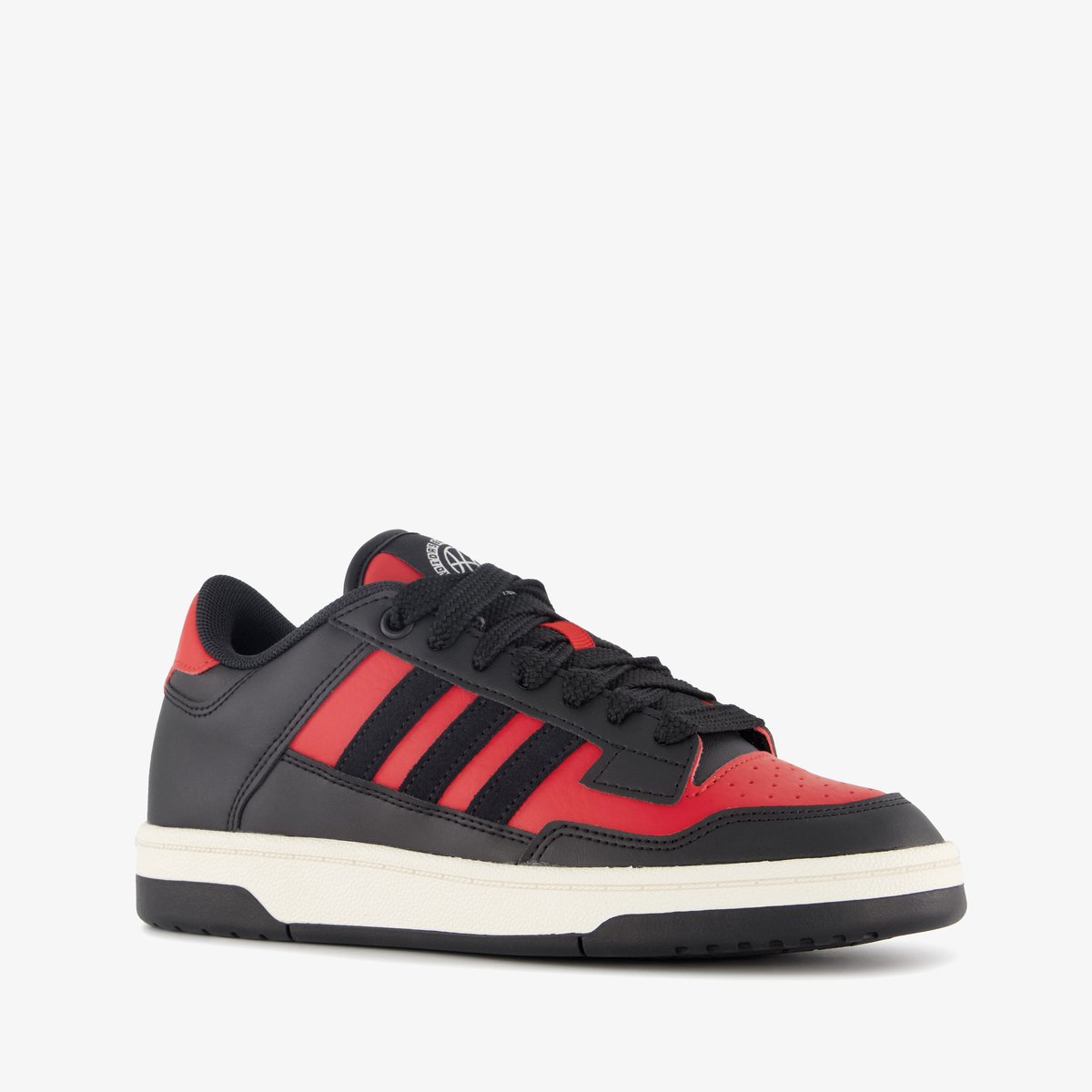 Adidas Rapid Court Low jongens sneakers Zwart