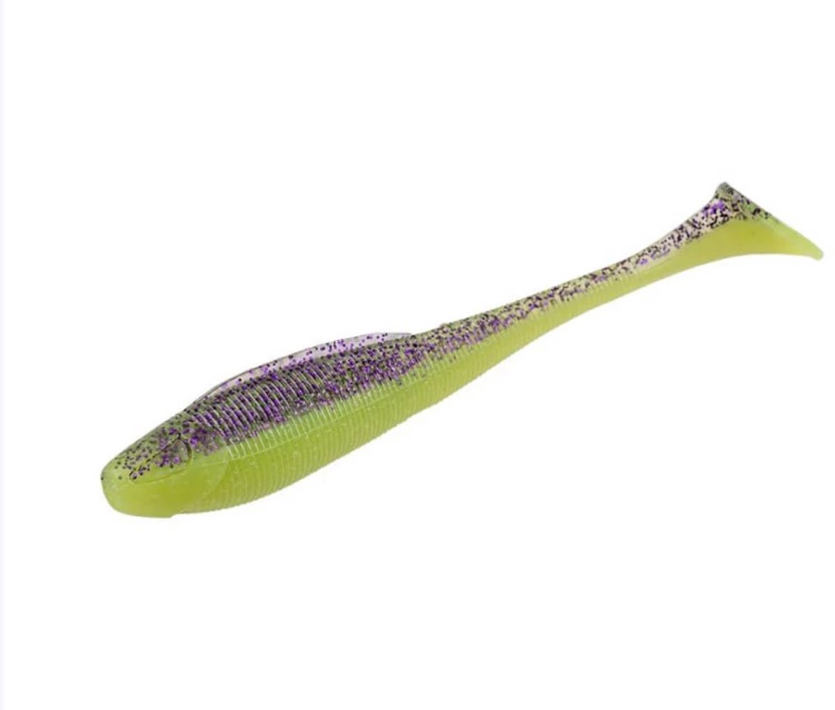 Zeck kunstaas Sexy Swimmer Purple Chartreuse 8cm
