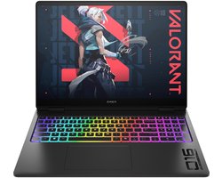 HP OMEN MAX 16-ah0670nd Intel Core Ultra 7 255HX Laptop 40,6 cm (16") WQXGA 32 GB DDR5-SDRAM 2 TB SSD NVIDIA GeForce RTX 5080 Wi-Fi 7 (802.11be) Windows 11 Home AI PC Zwart QWERTY