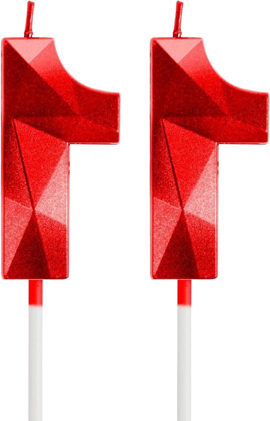 Yiran Gouden 21e Verjaardagskaarsen met Kroondecoratie, 3D Nummer 21 Kaars, 21e Verjaardagskaars voor Cake, Gelukkige Verjaardagskaars, Cake Kaarsen Cake Topper decoraties