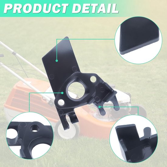 Geschikt voor Honda GX160 GX200 5,5 pk 6,5 pk carburateur afstandsring pakking reparatie- en revisieset van Merkloos	 — afbeelding 2