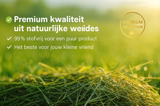 Weidehooi konijn – Hooi – Weidehooi – Knaagdierenvoer – Hamstervoer – Cavia voer – Konijnenvoer – 5kg Flamingo Snack Weidehooi