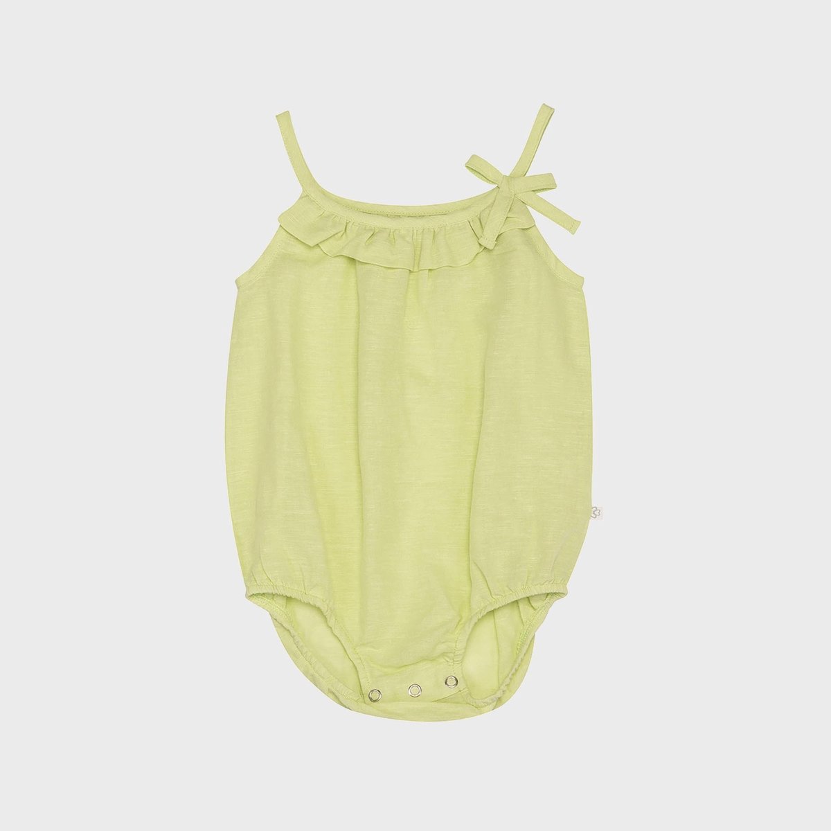 Babybodysuit OrganicEra biologische hennep babyrompertje met ruches