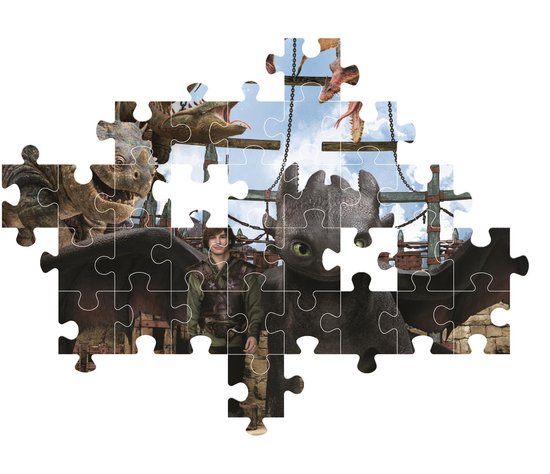 Clementoni - Puzzel - How to train your dragon - 104 stukjes - vanaf 6 ...