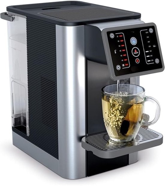 Instant heetwaterdispenser, 3L kleine desktop-theebarmachine met constante temperatuur, heet water en snelle verwarmingsfunctie, Smart Touch Panel, 5-staps temperatuurregeling
