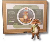 Naaldvilt Starterspakket – Frodo de vos | Compleet naaldviltpakket met Nederlandstalige Instructies - DIY pakket