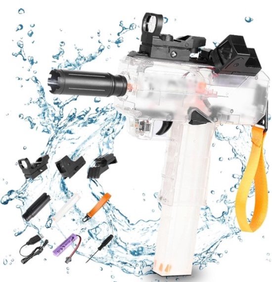 Elektrisch waterpistool, autoatische spuitpistolen et één knop et