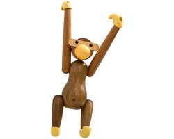 DWIH - Nordic Design: houten Aap / Monkey - Bruin - Kay Bojesen stijl
