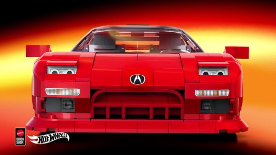 Mattel Brick Shop Hot Wheels Elite Serie - '90 Acura NSX - 876