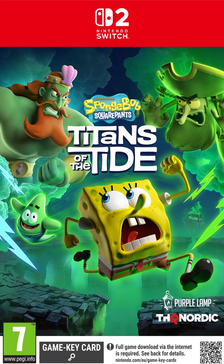 Spongebob: Titans Of The Tide - Switch 2