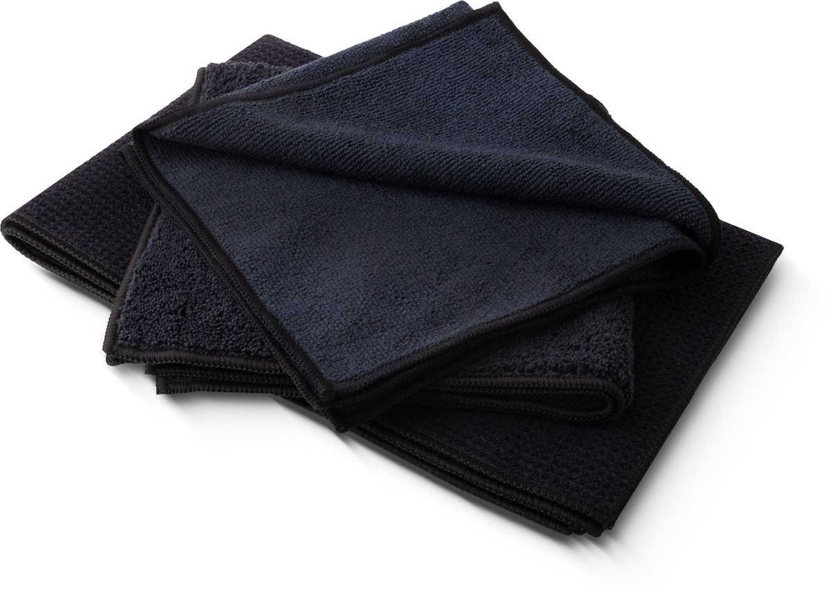 Microvezel Raamdoeken Set – Glasdoeken voor Ramen Wassen – Streeploos & Pluisvrij – Hoge Absorptie