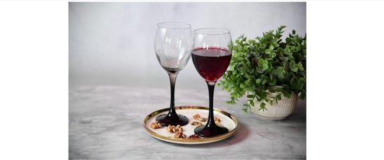PARACITY Wijnglazen set van 4, handgeblazen witte en rode wijnglazen, bordeauxrode wijnglas, kerstcadeaus, 16 oz rode wijnglazen voor vrouwen, mannen, bruiloft en verjaardag