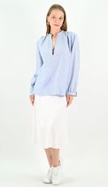 YesMooi - Gestreepte Blouse - Striped Collection - Blauw - L (40)