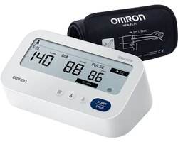 OMRON X3 COMFORT-Klinisch gevalideerde bloeddrukmeter bovenarm - AFib detectie-Indicator hoge bloeddruk en onregelmatige hartslag-Intelli Wrap-manchet 22-42cm-Bovenarm-voor thuisgebruik