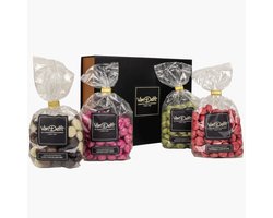Van Delft - Giftbox 4-Pack Fruits & Nuts - Kruidnoten Cadeau - Personeelsgeschenk - Sinterklaas geschenk